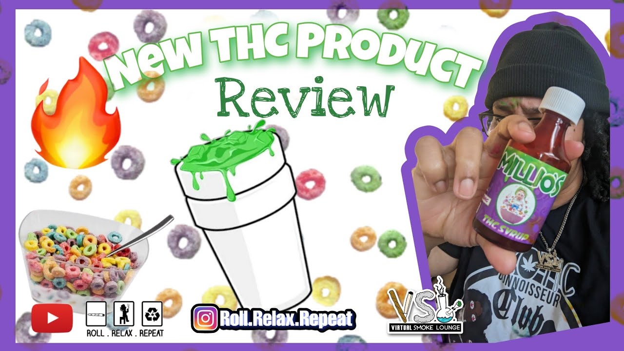 🗣️New Product In‼️ Reviewing Millio's Classic T H C Syrup.... 5/5 Product 🔥💨