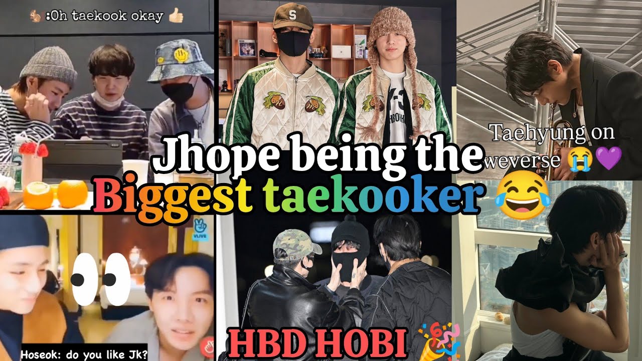 taekook filmed each other 🤭❤️ jhope keep exposing them😉💜💚✨ (happy birthday jhope)