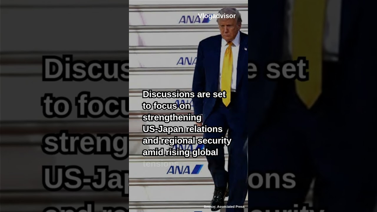 Live updates: Trump in Tokyo to meet with Japan’s newly elected, first