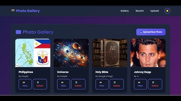 ASP.NET Core MVC + Entity Framework Tutorial: Modern Photo Gallery App