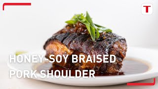 Honey-Soy Braised Pork Shoulder Recipe| Good Chef Bad Chef S15