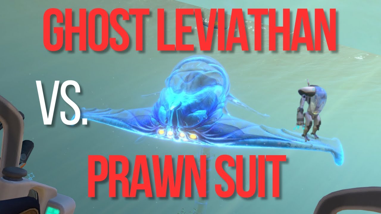 Killing adult Ghost Leviathan with Prawn suit | Subnautica