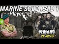 REAL Marine Commando Plays Escape From Tarkov | SOLO RAID 1 - This Game is Intense!!