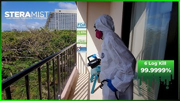 Disinfect Guam | Kills viruses and germs in seconds | Steramist - Binary Ionization Technology