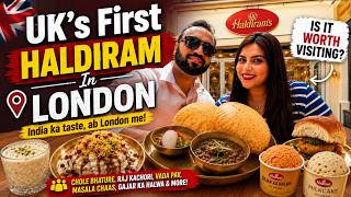 UK's First Haldiram's Restaurant in London 🇬🇧 | Is It Really Worth Visiting?