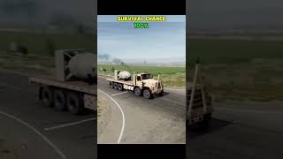 🏎️🏁beamNG drive game of car testing game#car crash game#survival chance#adios #car hight speed carsh