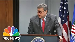 Attorney General Barr Considered Resigning Over Trump’s Tweets | NBC Nightly News