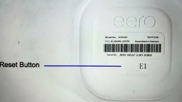 How to Hard Reset eero 6 Pro Router