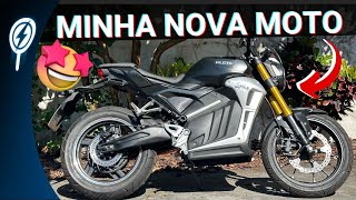 MINHA NOVA MOTO ELÉTRICA !!! CONHEÇA A MILETO SPIKE !!!