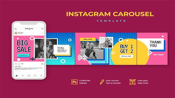 How To Create A Instagram Carousel Design Figma || Social Media Post Design || Figma