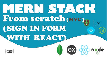 Sign in react js - mongodb express react node js - PART 18