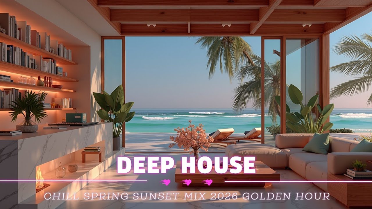 Лучшие Deep House Песни Всех Времен ~ Расслабляющий Весенний Закат Микс 2026 Золотой Час