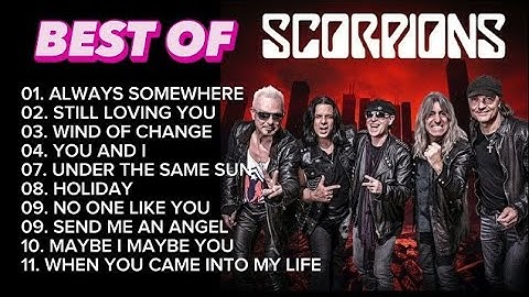 🎸 Best of Scorpions – Greatest Hits Playlist | Wind of Change, Still Loving You, Always Somewhere