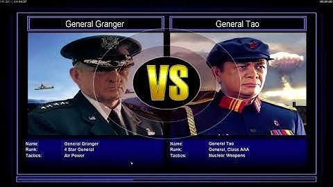 Airforce VS Nuke (Hard) - C&C Zero Hour Speedrun