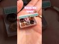 Making Mini Donuts! #polymerclay #minifood #clayfood #miniaturemaking #miniatures