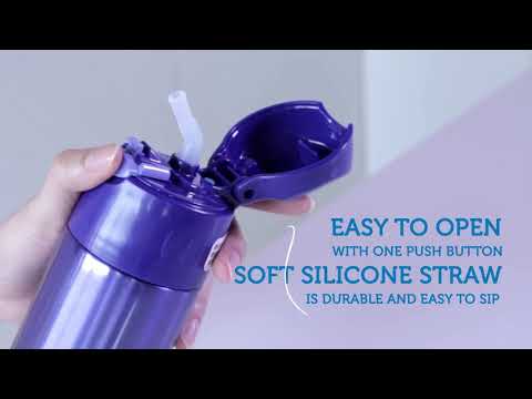 Thermos FHL-550: One Push Tumbler with Straw to Keep Cold Beverage