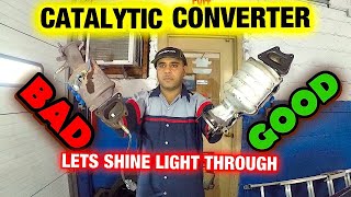 Catalytic converter lets look inside good and bad Honda Accord / Acura TL V6
