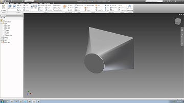 Autodesk Inventor Tutorial 29, Loft Tool pt.3