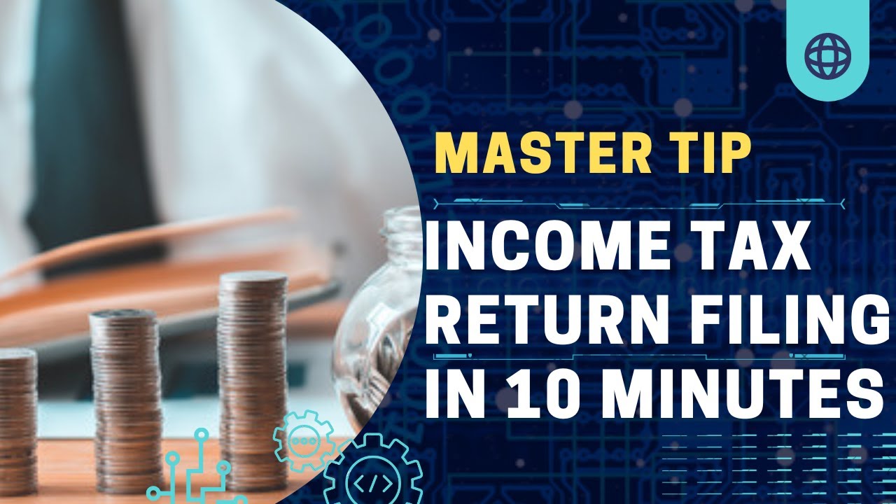ITR Filing in Just 10 Min I How To File Tax Return 202223 I