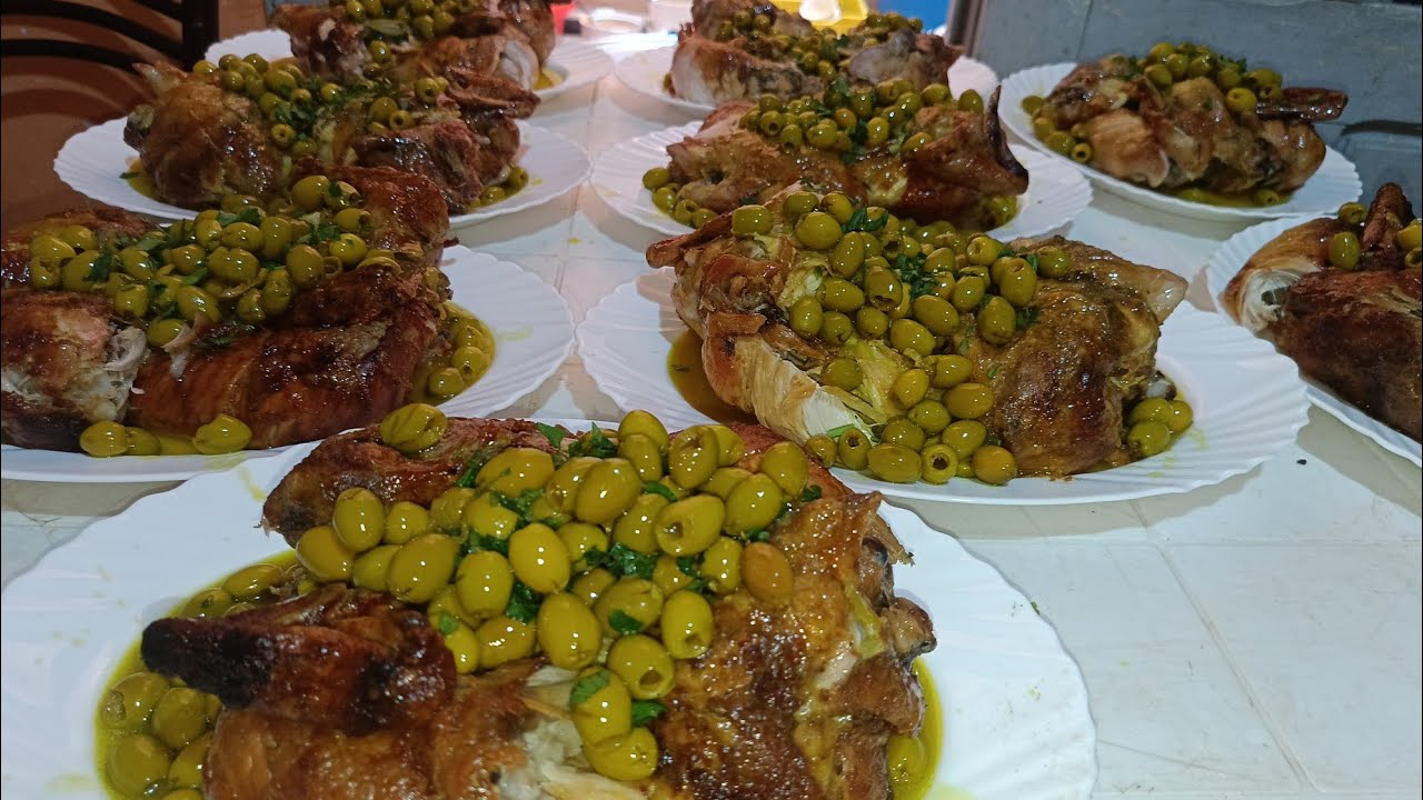 عرس في ولاية سعيدة من المطبخ الكبير وريتكم كيفاش تخرجوا صوص محمر غير بدجاج