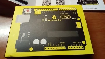 Keyestudio uno R3 board.