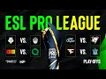 День 1 |  ESL Pro League Season 19 | Playoffs | КРИВОЙ ЭФИР image