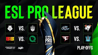 День 1 |  ESL Pro League Season 19 | Playoffs | КРИВОЙ ЭФИР image