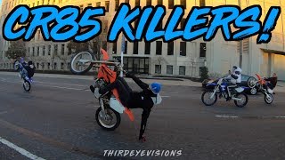 ROD Twin & Dirtbike Manny show you how to ride a 2stroke! (Philly Bikelife)