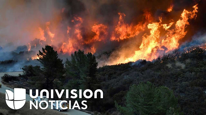 Los incendios forestales del sur de California abarcan el tamaño de Nueva York y Boston juntas