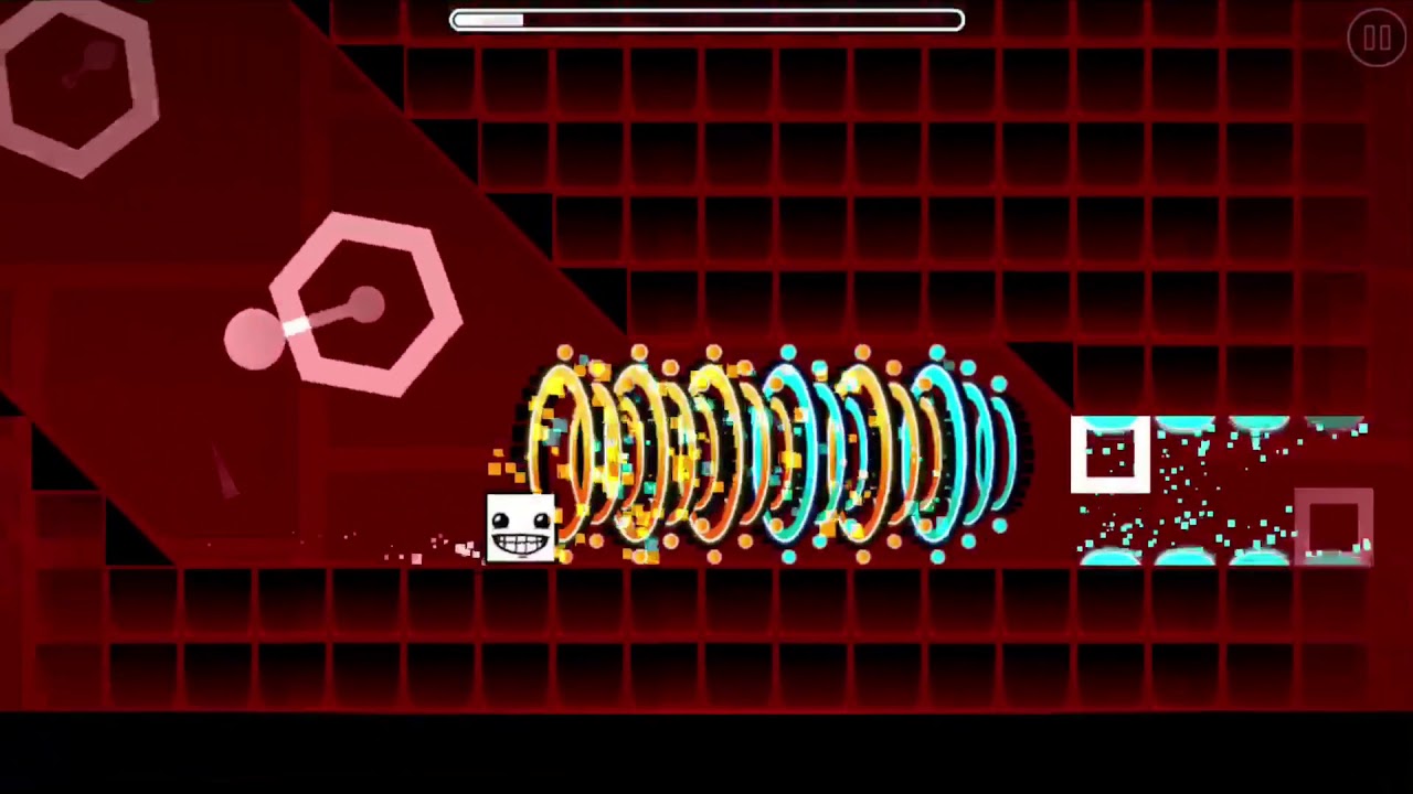 MY FIRST LEVEL EVER Geometry Dash 1.9 - YouTube