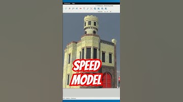 🔥 SketchUp Firehouse Speed Model ⏩