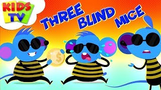 three blind mice preebeez cartoons kindergarten nursery rhymes for children kids tv