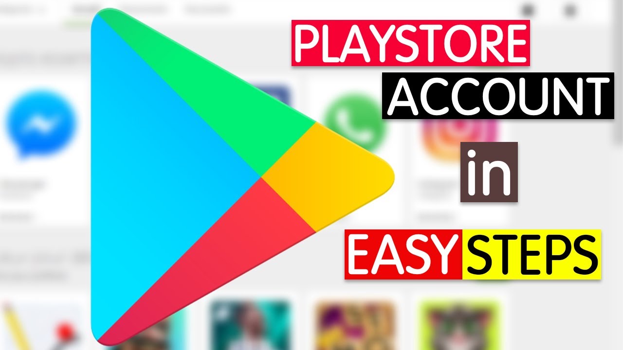 How to Create PLAYSTORE Account In Easy Steps Palystore ki id banane