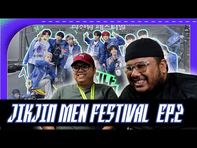 TREASURE - JIKJIN Men Festival 🏁 Ep.2 🏎 Reaction | Serabut React class=