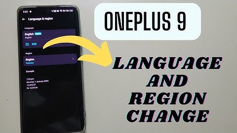 Oneplus 9 How To Change Region And Language