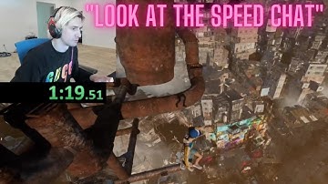 xQc gets perfect timing not even 2 minutes into the game