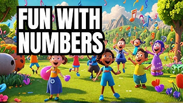 FUN WITH NUMBERS: The 1, 2, 3 Adventure. Sing and Count with us.