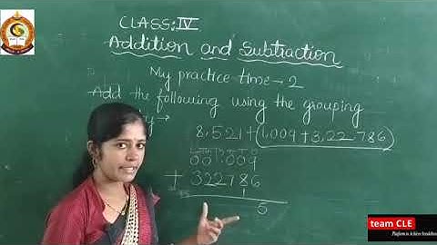 CLASS-IV MATHS CHAPTER-2 ADDITION AND SUBTRACTION PART-3