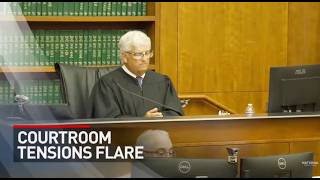 Jury sent home in Clancy trial Courtroom tensions