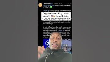 Crypto.com making power moves 🇺🇸💰 Could this be $CRO’s breakout moment?