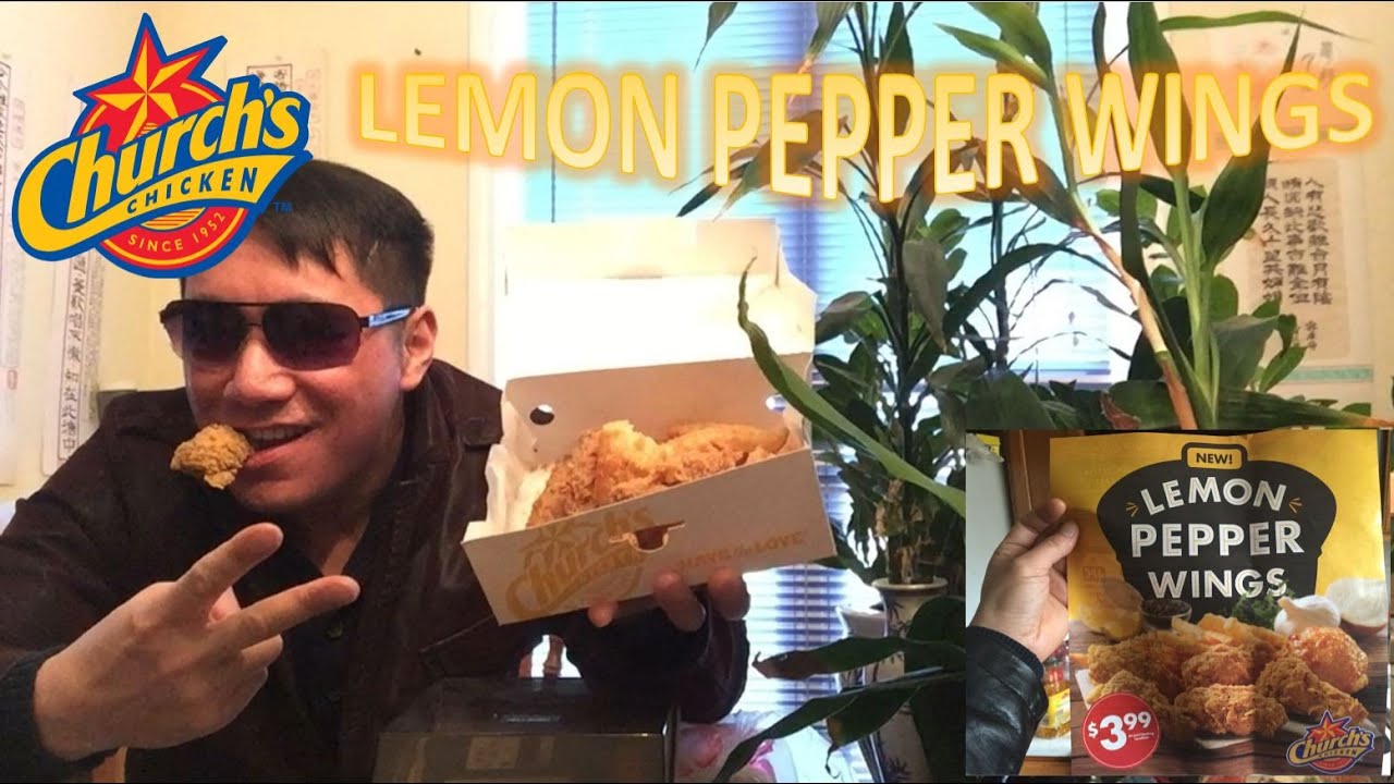 Church's Chicken Lemon Pepper Wings YouTube