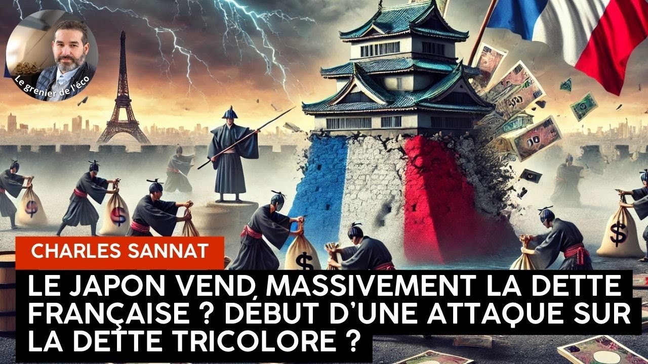 Catastrophe à venir ? Le Japon se débarrasse de 9.2 milliards de $ de dette française !