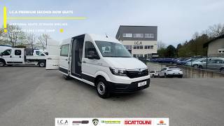 MAN TGE L3H3 180HP SECOND-ROW INDIVIDUAL SEATS 1+5 WITH STORAGE SHELVES - TEAM I.C.A