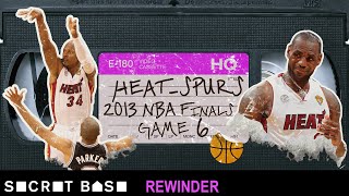 Ray Allen's clutch three-pointer that saved Miami needs a deep rewind | 2013 Spurs-Heat Game 6