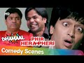 Dhamaal & Phir Hera Pheri - Best of Comedy Scenes | Rajpal Yadav | Johny Lever | Riteish Deshmukh