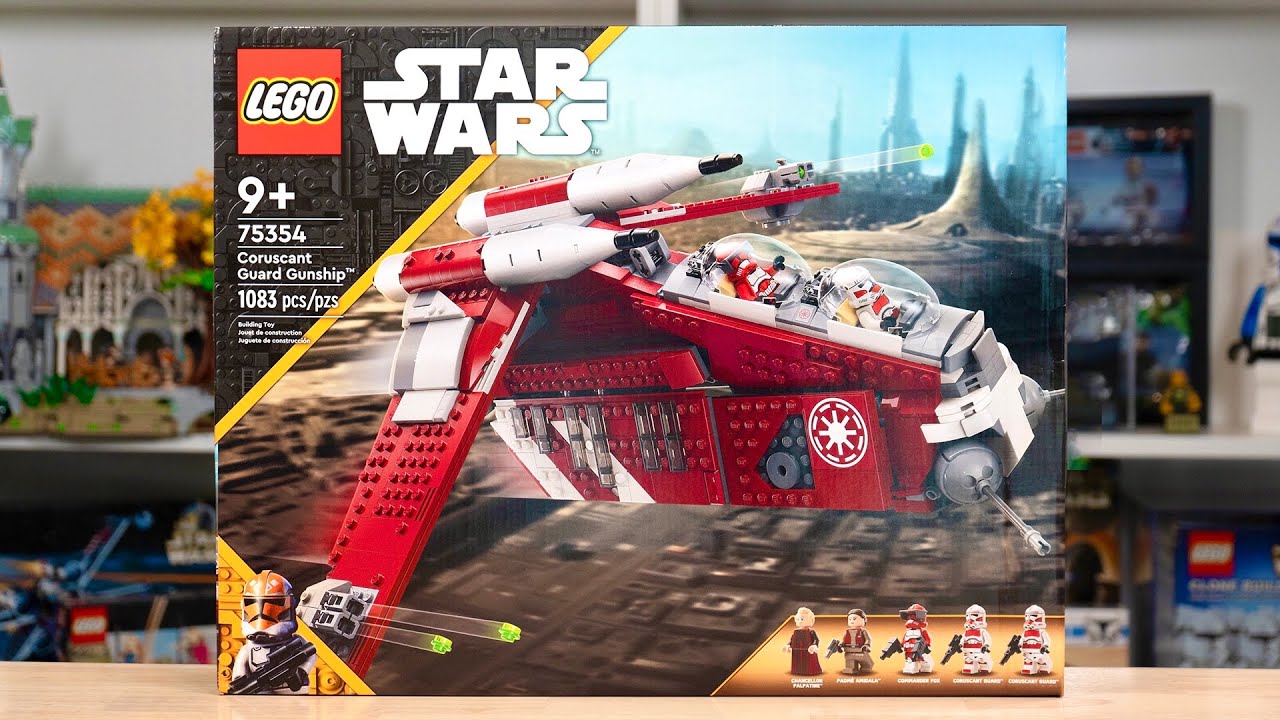 LEGO Star Wars 75354 Coruscant Guard Gunship review
