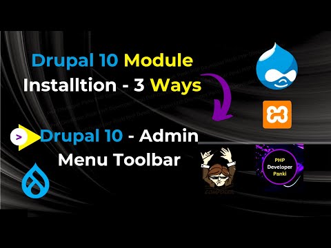 Drupal 10 Module Installation (in 3 Ways, 5 Mins): Step-by-Step Guide | Admin Toolbar Module