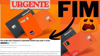 💳 Itaú Bank has discontinued Itaucard, the issuer of all Itaú Unibanco credit cards.