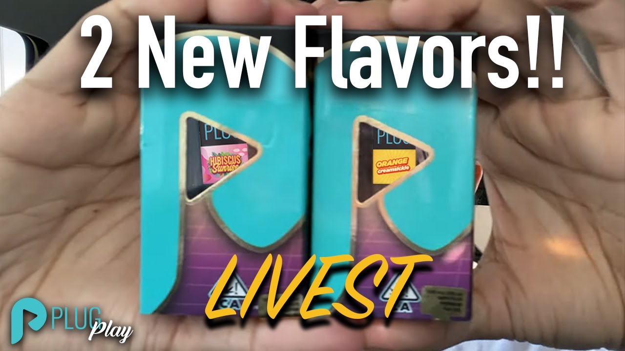 NEW 'Hibiscus Sunrise' ~ 'Orange Creamsickle' Flavor Test | PLUGplay