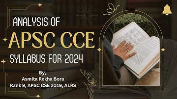 Beginners’ series: APSC 2024 prelims syllabus analysis